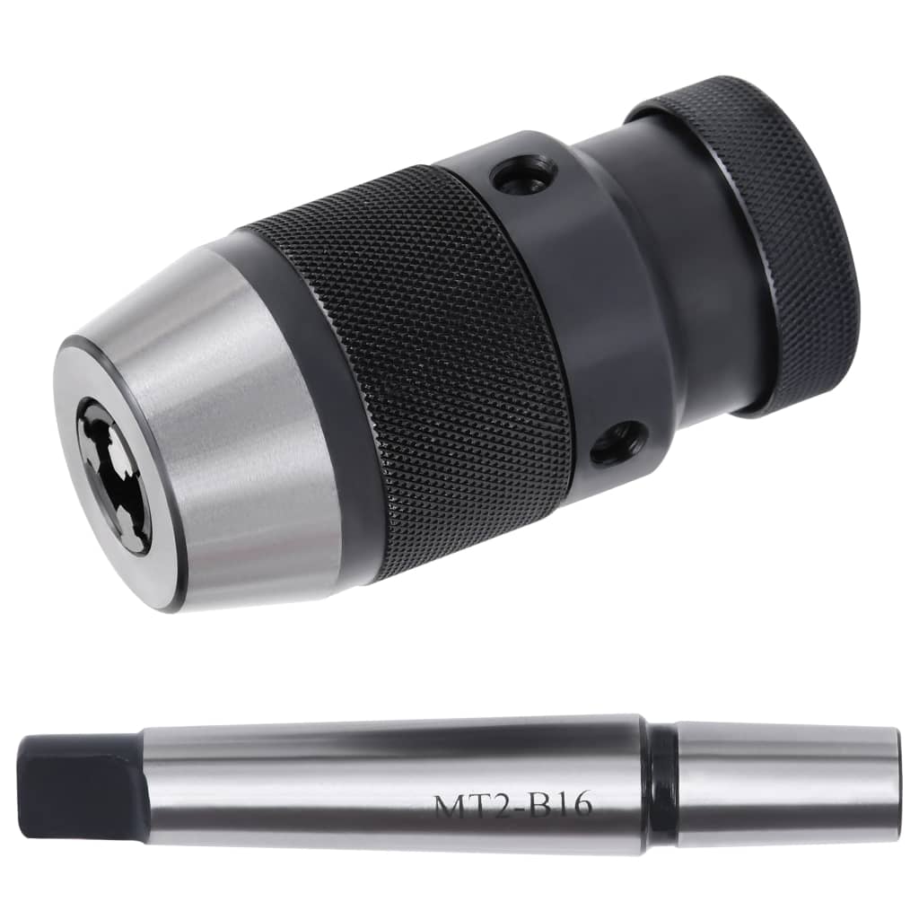 vidaXL Mandrină cu eliberare rapidă MT2-B16, prindere de 13 mm vidaXL Mandrină cu eliberare rapidă MT2-B16, prindere de 13 mm