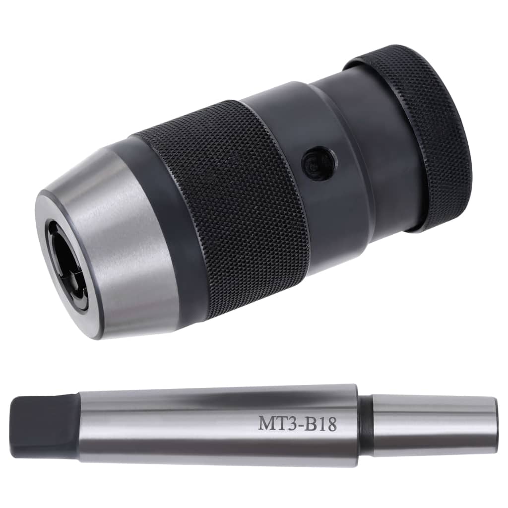 vidaXL Mandrină cu eliberare rapidă MT3-B18, prindere de 16 mm vidaXL Mandrină cu eliberare rapidă MT3-B18, prindere de 16 mm