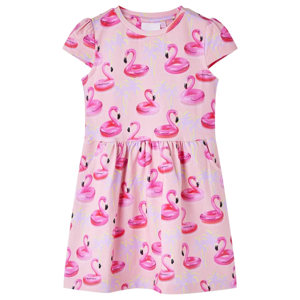 Rochie pentru copii, roz deschis, 128 Rochie pentru copii, roz deschis, 128