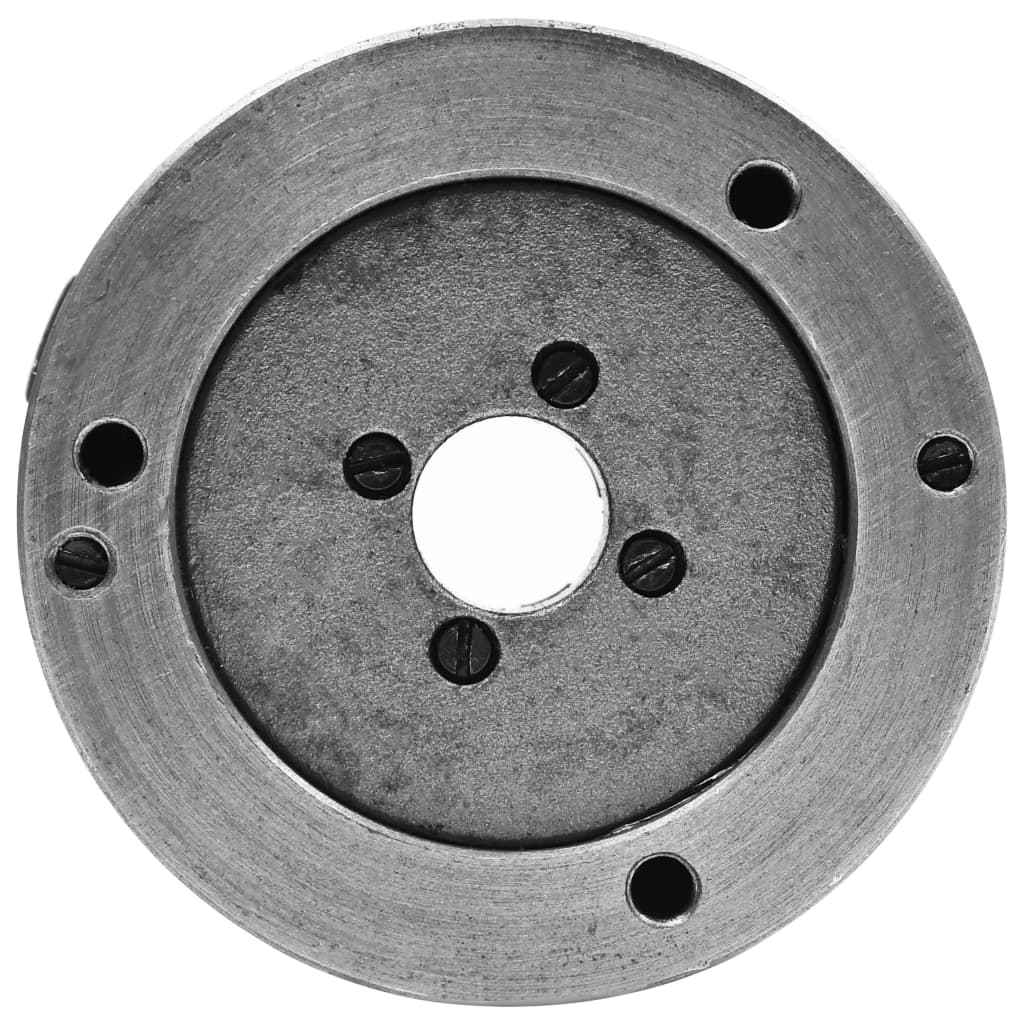 vidaXL Mandrină de strung cu 4 fălci, 80 mm, oțel vidaXL Mandrină de strung cu 4 fălci, 80 mm, oțel