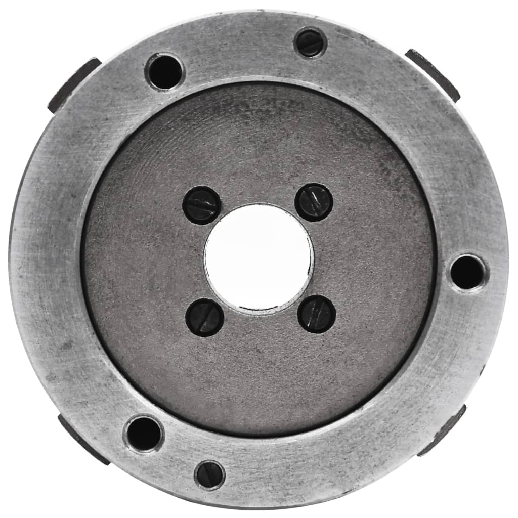 vidaXL Mandrină de strung cu 4 fălci, 100 mm, oțel vidaXL Mandrină de strung cu 4 fălci, 100 mm, oțel