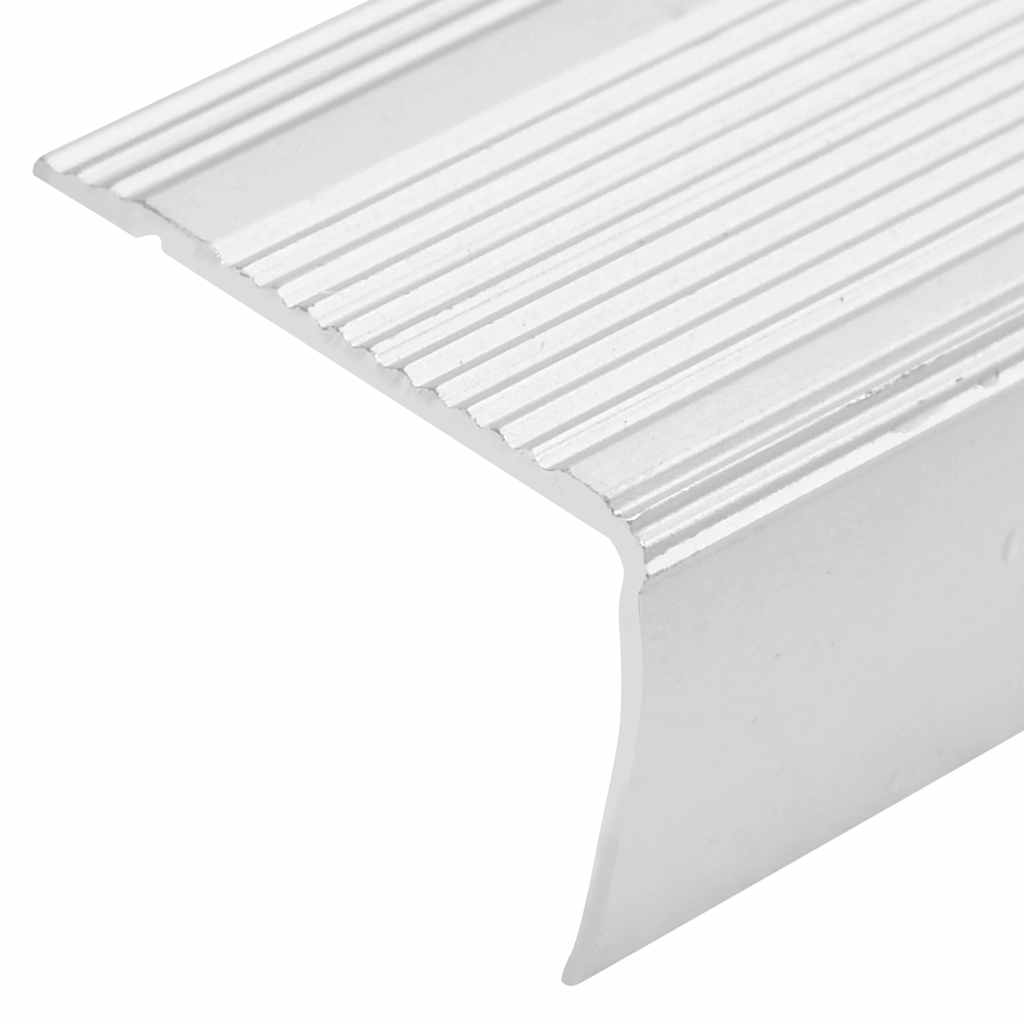 vidaXL Profile trepte în formă de L, 15 buc, argintiu, 90 cm, aluminiu vidaXL Profile trepte în formă de L, 15 buc, argintiu, 90 cm, aluminiu