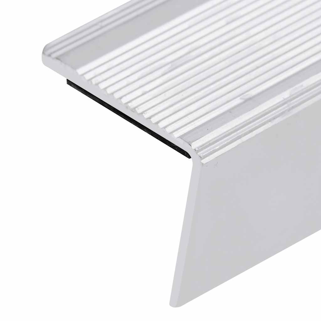 vidaXL Profile trepte în formă de L, 15 buc, argintiu, 90 cm, aluminiu vidaXL Profile trepte în formă de L, 15 buc, argintiu, 90 cm, aluminiu