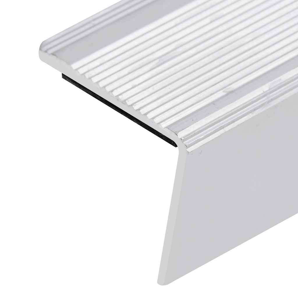 vidaXL Profile trepte în formă de L, 15 buc, argintiu, 90 cm, aluminiu vidaXL Profile trepte în formă de L, 15 buc, argintiu, 90 cm, aluminiu