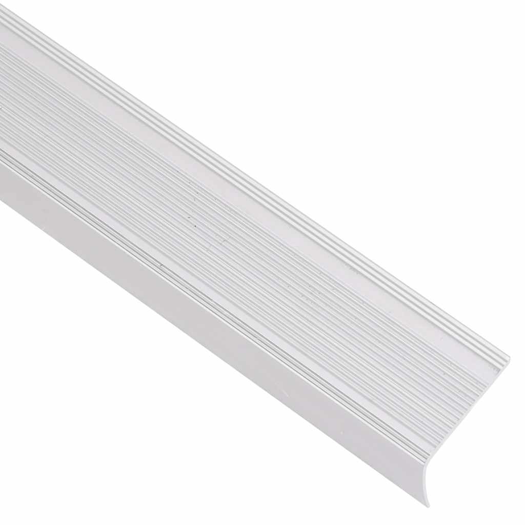 vidaXL Profile trepte formă L, 15 buc, argintiu, 100 cm, aluminiu vidaXL Profile trepte formă L, 15 buc, argintiu, 100 cm, aluminiu
