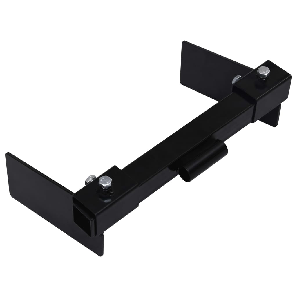 vidaXL Adaptor plug de zăpadă pentru mașina de tuns iarba, negru vidaXL Adaptor plug de zăpadă pentru mașina de tuns iarba, negru