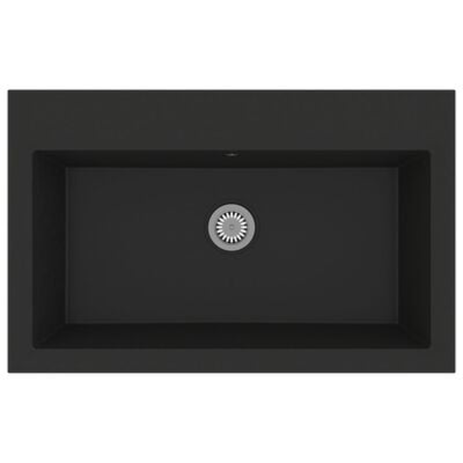 vidaXL Chiuvetă bucătărie neagră 790x500x193 mm granit vidaXL Chiuvetă bucătărie neagră 790x500x193 mm granit