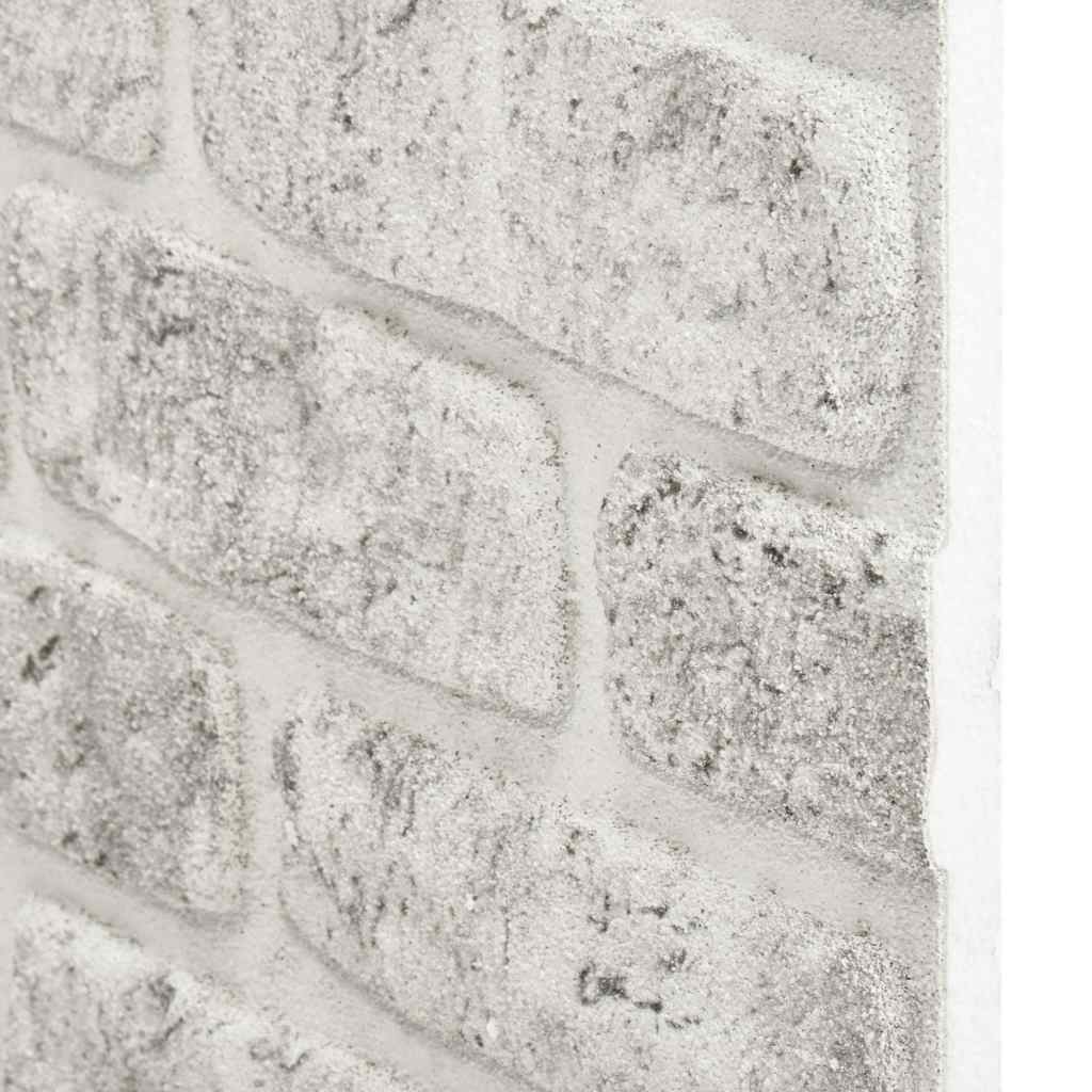 vidaXL Panouri de perete 3D, model cărămidă, gri deschis, 10 buc., EPS