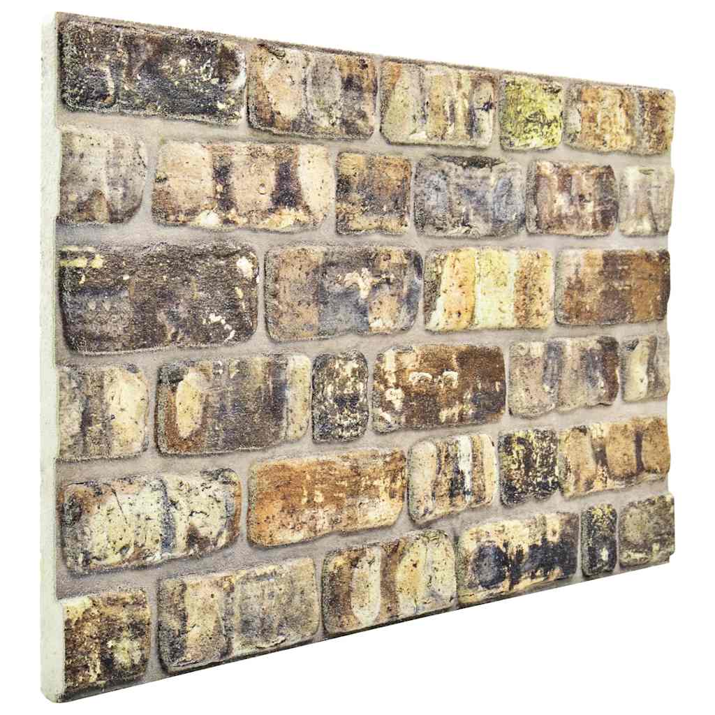 vidaXL Panouri de perete 3D, model cărămidă, multicolor, 10 buc., EPS vidaXL Panouri de perete 3D, model cărămidă, multicolor, 10 buc., EPS