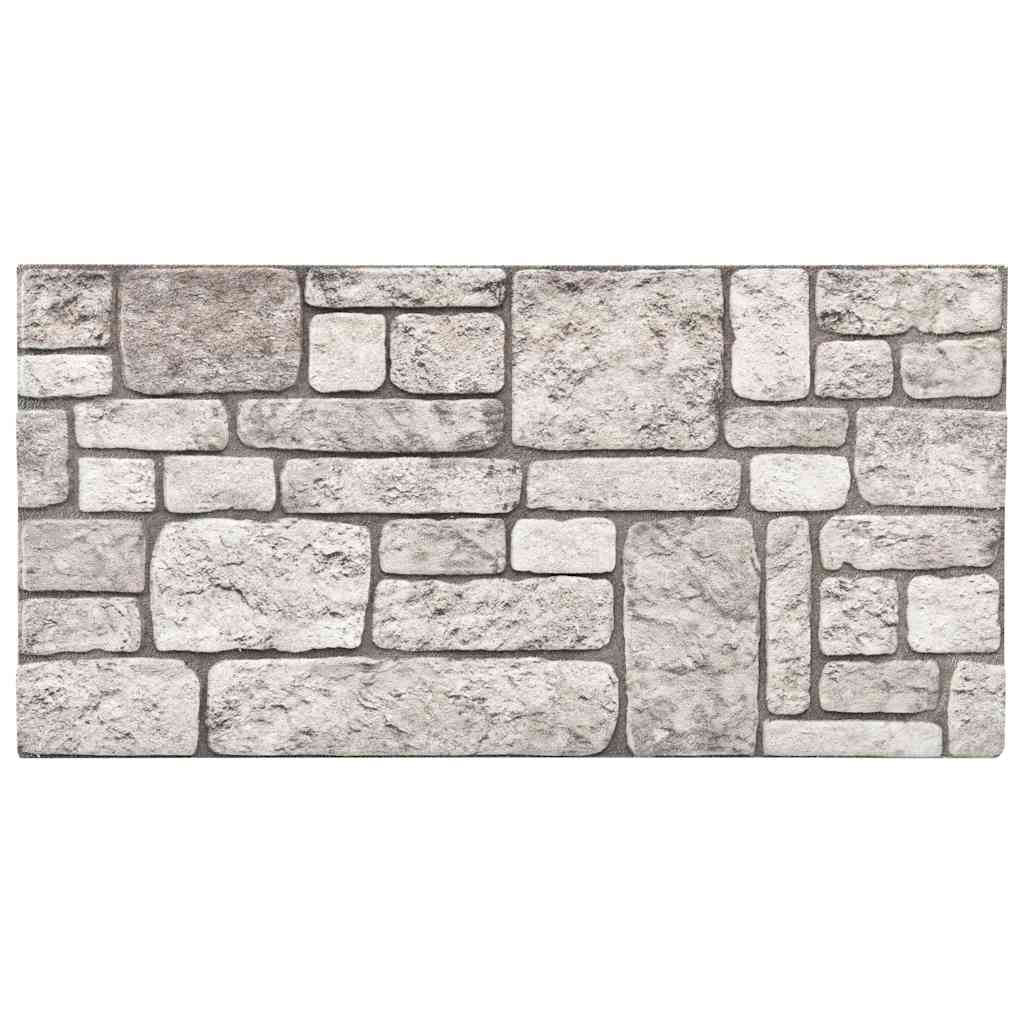 vidaXL Panouri de perete 3D, model cărămidă, gri, 10 buc., EPS vidaXL Panouri de perete 3D, model cărămidă, gri, 10 buc., EPS