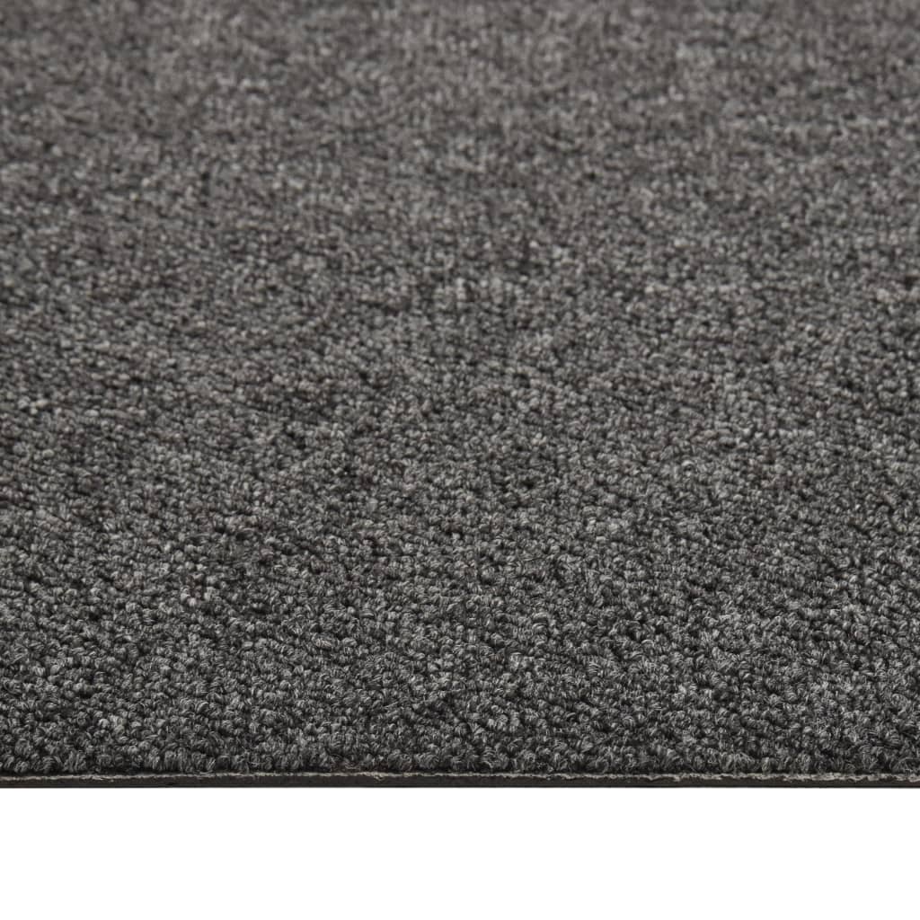 vidaXL Plăci de pardoseală, 20 buc., antracit, 50 x 50 cm, 5 m² vidaXL Plăci de pardoseală, 20 buc., antracit, 50 x 50 cm, 5 m²