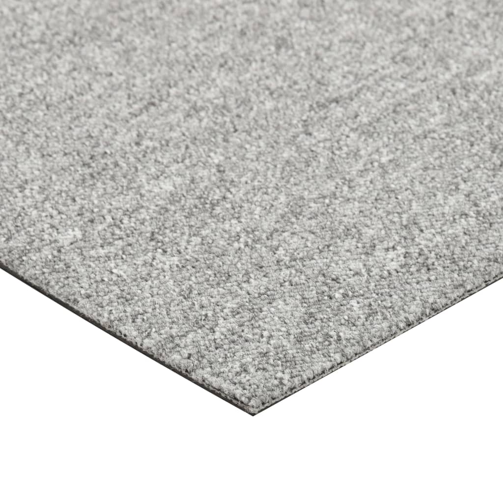 vidaXL Plăci de pardoseală, 20 buc., gri deschis, 50 x 50 cm, 5 m² vidaXL Plăci de pardoseală, 20 buc., gri deschis, 50 x 50 cm, 5 m²