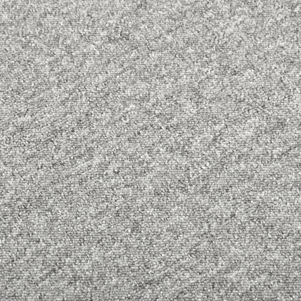 vidaXL Plăci de pardoseală, 20 buc., gri deschis, 50 x 50 cm, 5 m² vidaXL Plăci de pardoseală, 20 buc., gri deschis, 50 x 50 cm, 5 m²