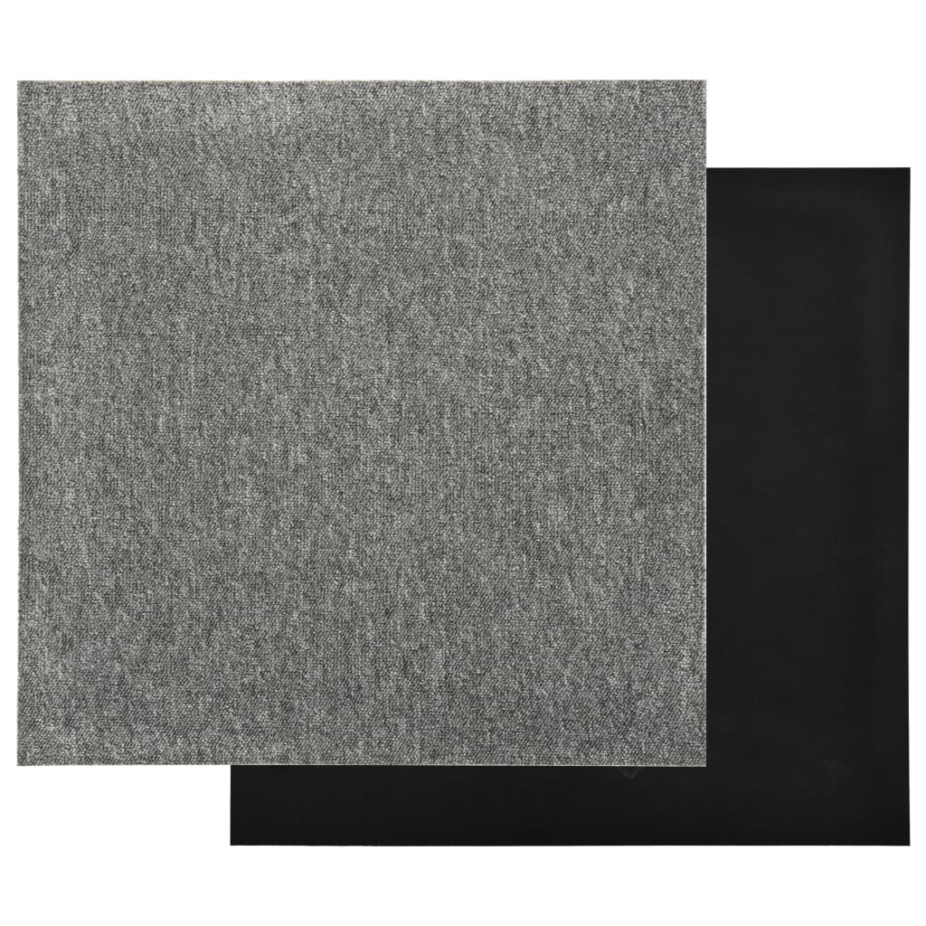 vidaXL Plăci de pardoseală, 20 buc., gri, 50 x 50 cm, 5 m² vidaXL Plăci de pardoseală, 20 buc., gri, 50 x 50 cm, 5 m²