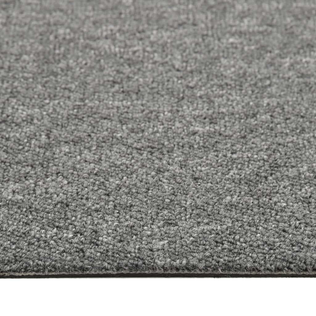 vidaXL Plăci de pardoseală, 20 buc., gri, 50 x 50 cm, 5 m² vidaXL Plăci de pardoseală, 20 buc., gri, 50 x 50 cm, 5 m²