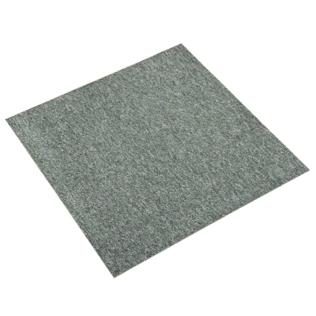 vidaXL Plăci de pardoseală, 20 buc., verde, 50 x 50 cm, 5 m² vidaXL Plăci de pardoseală, 20 buc., verde, 50 x 50 cm, 5 m²