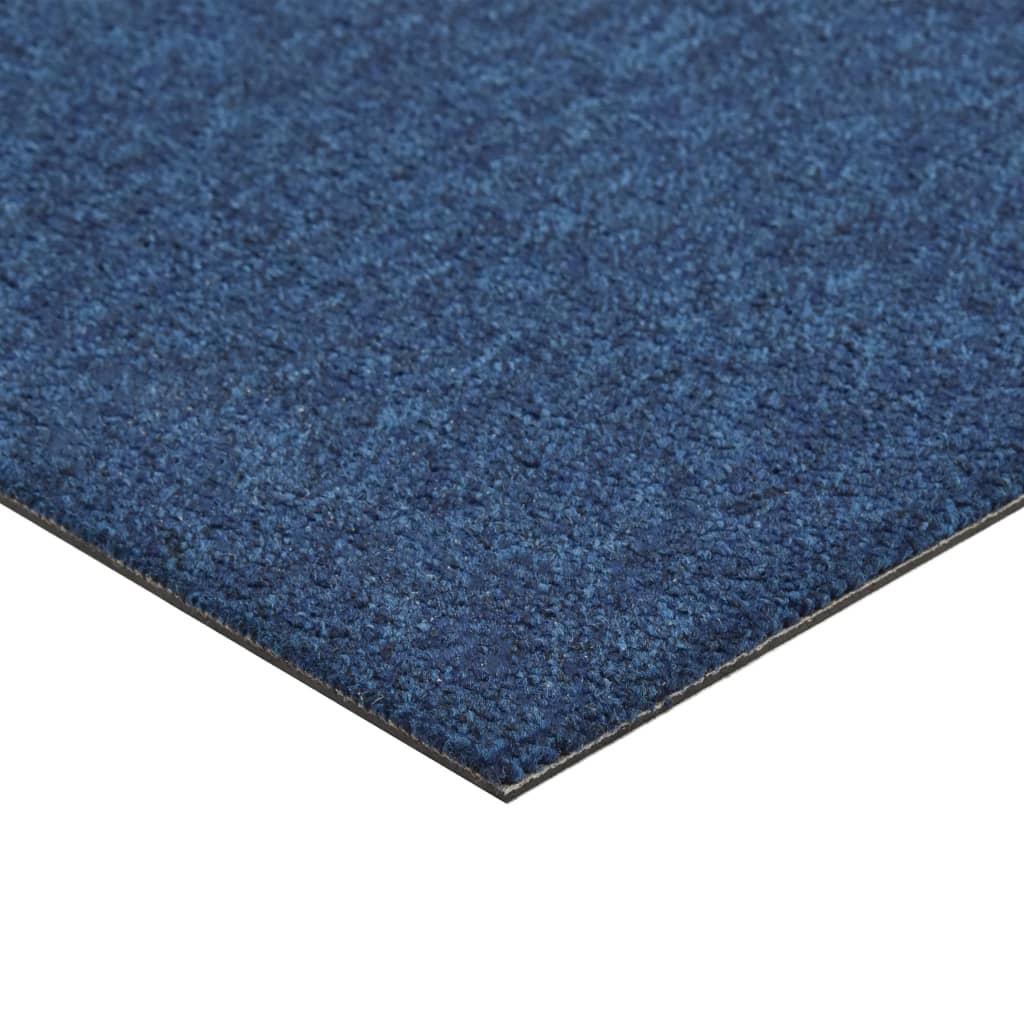 vidaXL Plăci de pardoseală, 20 buc., albastru închis, 50 x 50 cm, 5 m² vidaXL Plăci de pardoseală, 20 buc., albastru închis, 50 x 50 cm, 5 m²