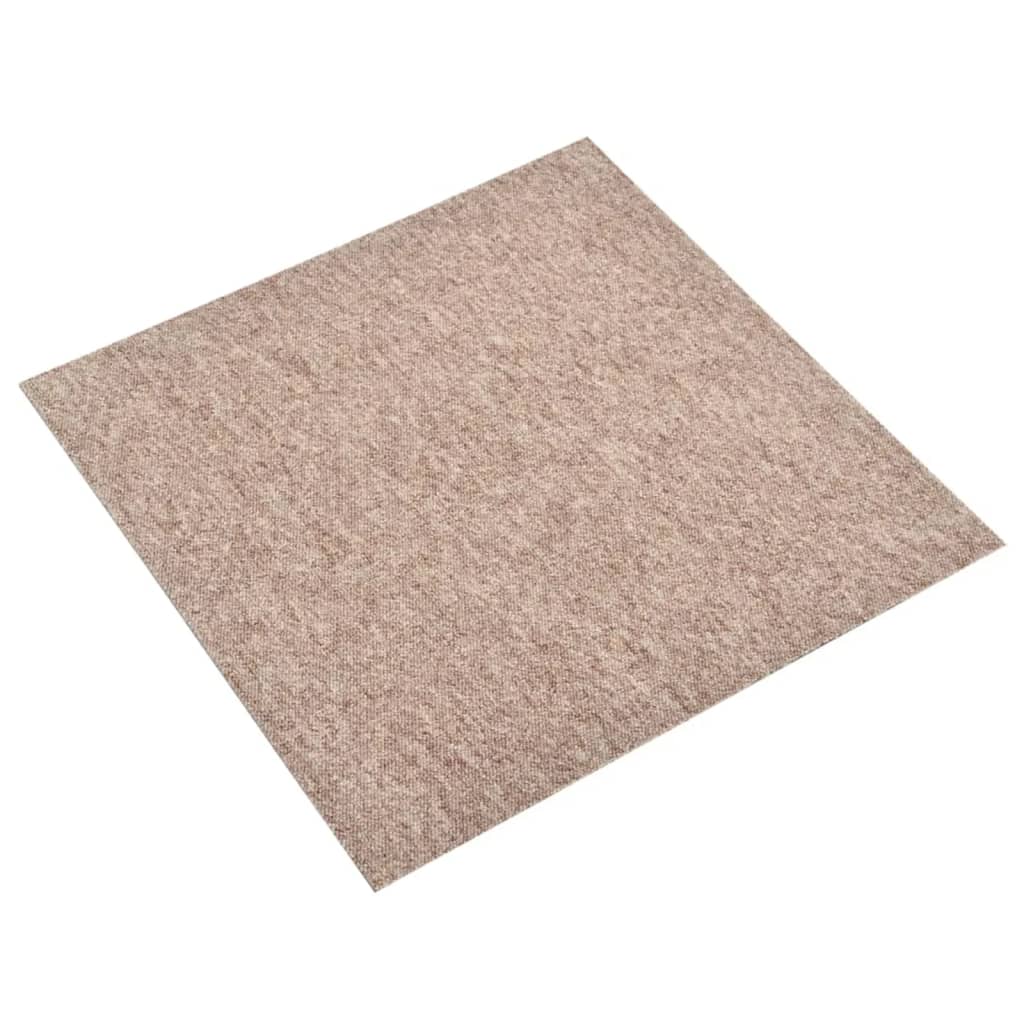 vidaXL Plăci de pardoseală, 20 buc., bej, 50 x 50 cm, 5 m² vidaXL Plăci de pardoseală, 20 buc., bej, 50 x 50 cm, 5 m²