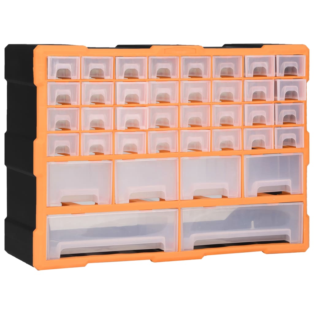 vidaXL Organizator cu 38 de sertare, 52 x 16 x 37,5 cm vidaXL Organizator cu 38 de sertare, 52 x 16 x 37,5 cm