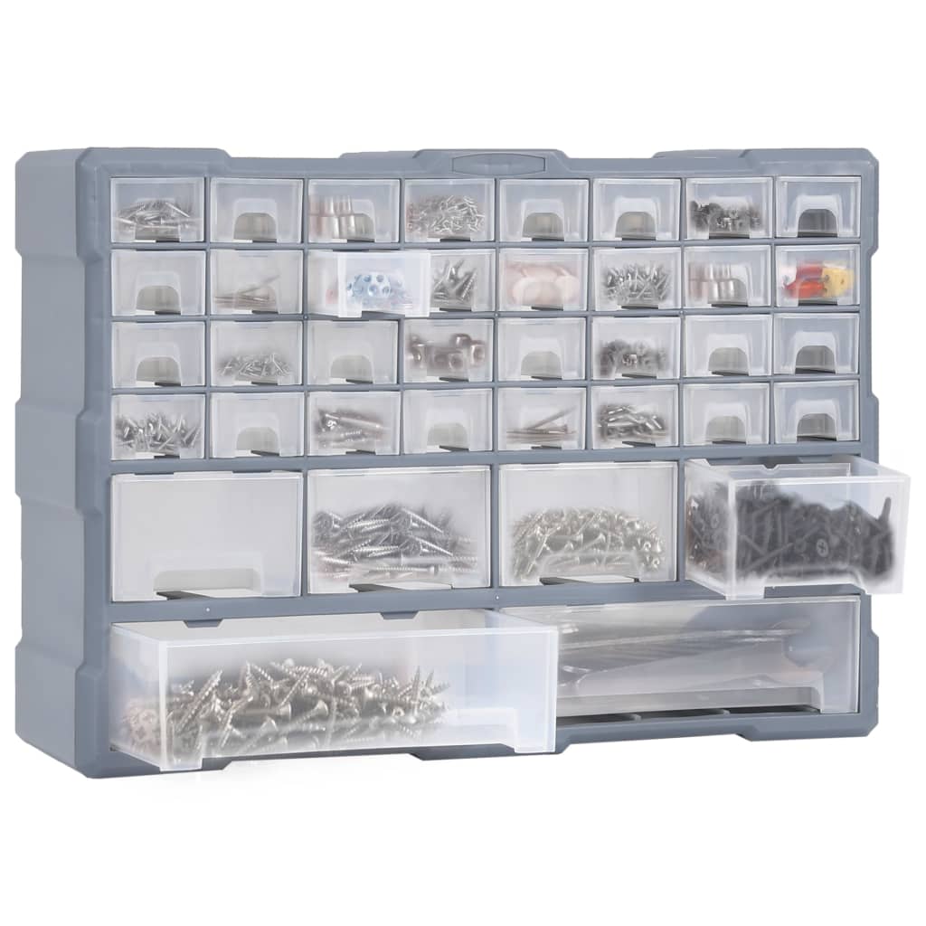vidaXL Organizator cu 38 de sertare, 52 x 16 x 37,5 cm vidaXL Organizator cu 38 de sertare, 52 x 16 x 37,5 cm