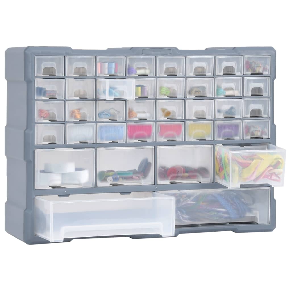vidaXL Organizator cu 38 de sertare, 52 x 16 x 37,5 cm vidaXL Organizator cu 38 de sertare, 52 x 16 x 37,5 cm