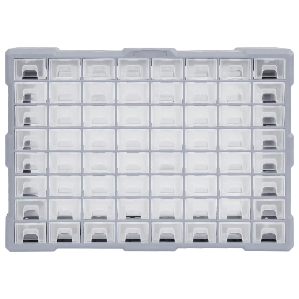 vidaXL Organizator cu 64 de sertare, 52 x 16 x 37,5 cm vidaXL Organizator cu 64 de sertare, 52 x 16 x 37,5 cm