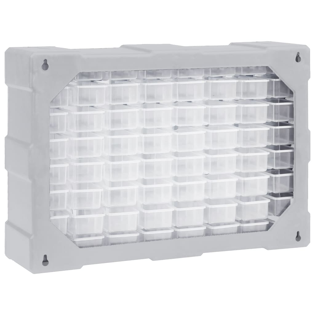 vidaXL Organizator cu 64 de sertare, 52 x 16 x 37,5 cm vidaXL Organizator cu 64 de sertare, 52 x 16 x 37,5 cm