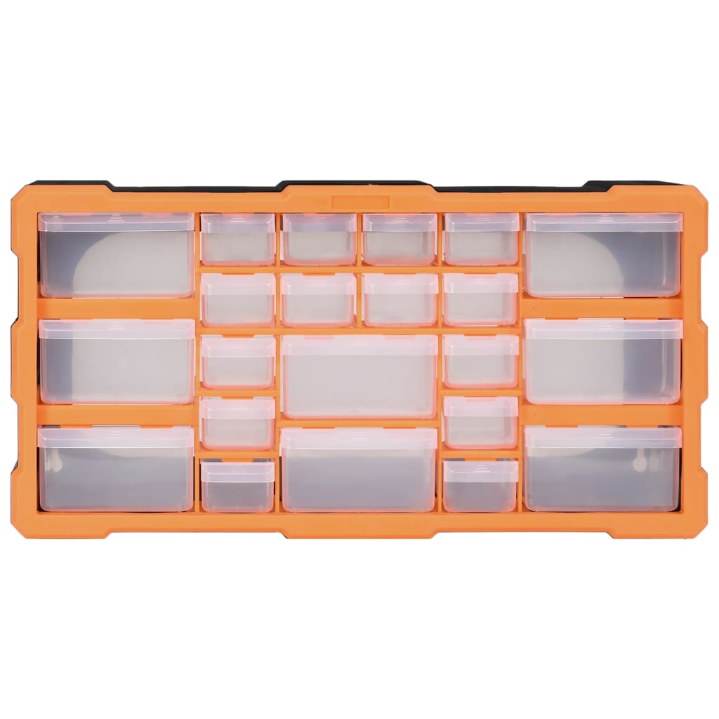 vidaXL Organizator cu 22 de sertare, 49 x 16 x 25,5 cm vidaXL Organizator cu 22 de sertare, 49 x 16 x 25,5 cm
