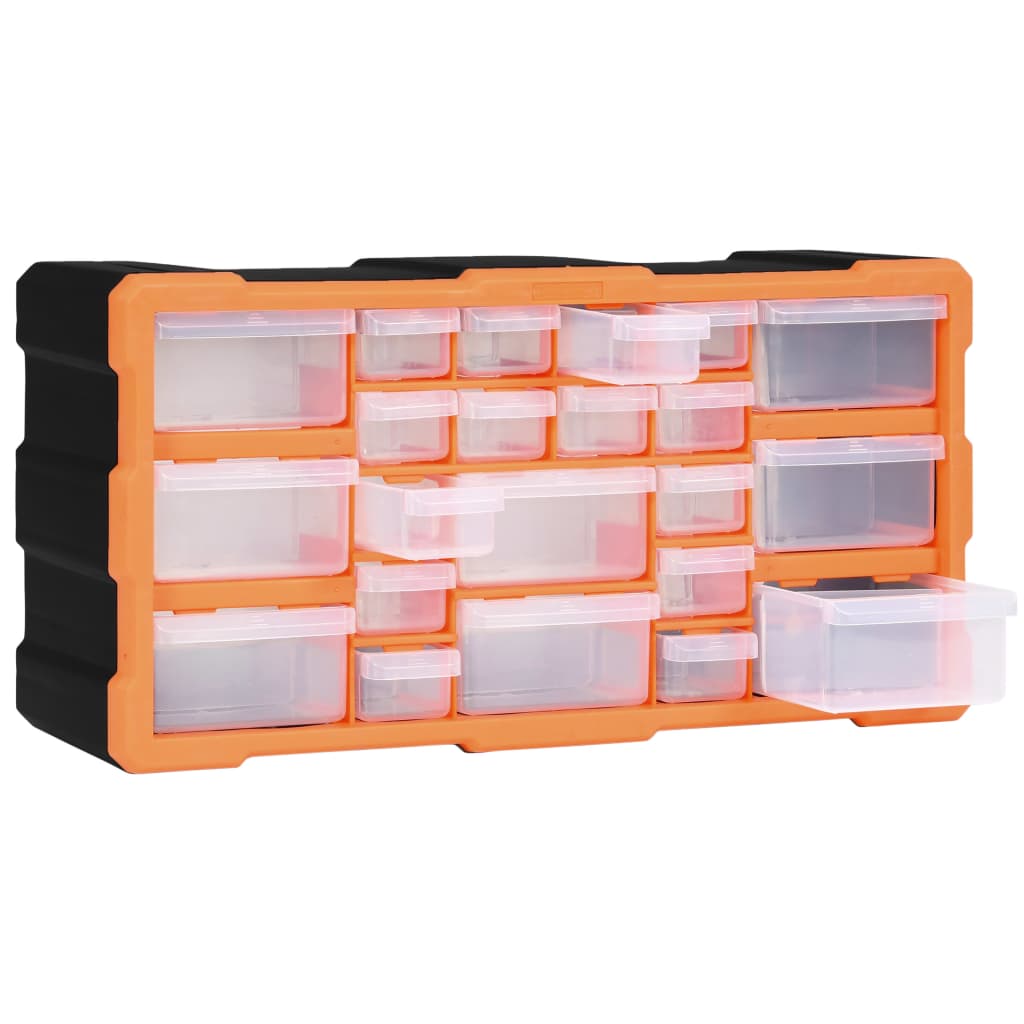 vidaXL Organizator cu 22 de sertare, 49 x 16 x 25,5 cm vidaXL Organizator cu 22 de sertare, 49 x 16 x 25,5 cm