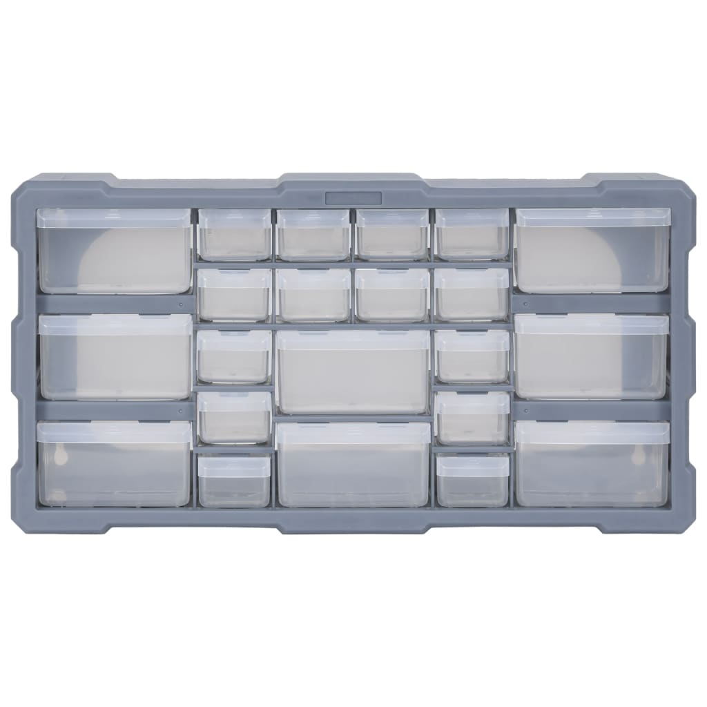 vidaXL Organizator cu 22 de sertare, 49 x 16 x 25,5 cm vidaXL Organizator cu 22 de sertare, 49 x 16 x 25,5 cm