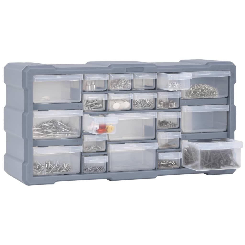 vidaXL Organizator cu 22 de sertare, 49 x 16 x 25,5 cm vidaXL Organizator cu 22 de sertare, 49 x 16 x 25,5 cm