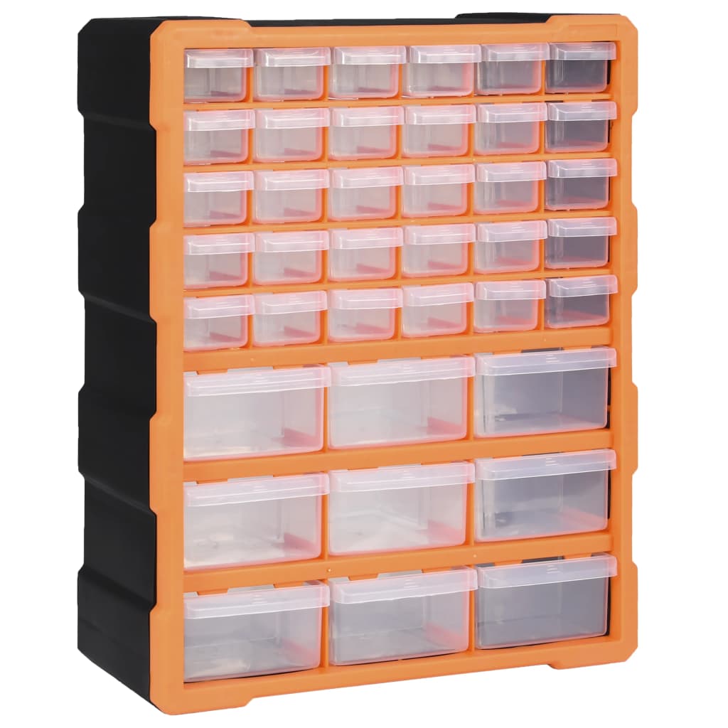 vidaXL Organizator cu 39 de sertare, 38 x 16 x 47 cm vidaXL Organizator cu 39 de sertare, 38 x 16 x 47 cm