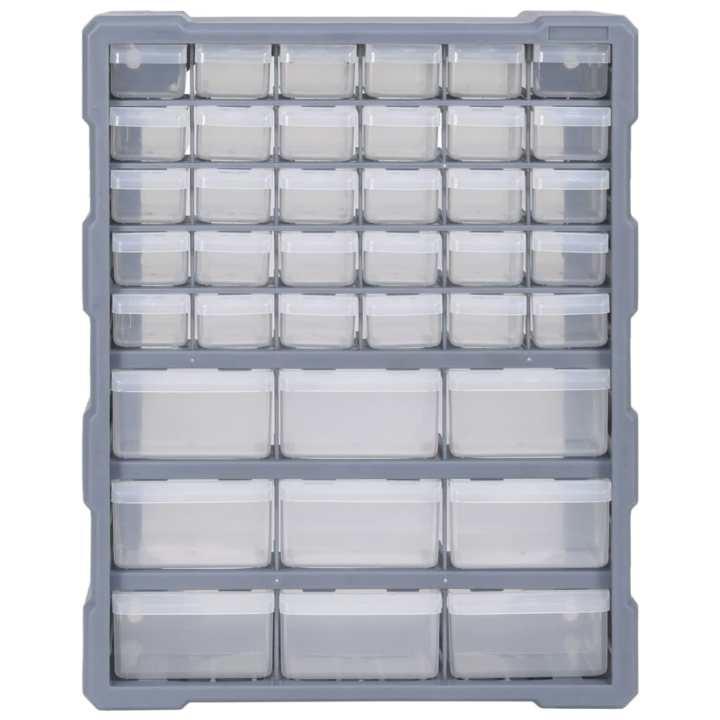 vidaXL Organizator cu 39 de sertare, 38 x 16 x 47 cm vidaXL Organizator cu 39 de sertare, 38 x 16 x 47 cm