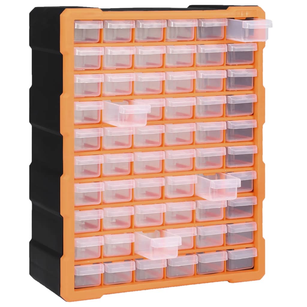 vidaXL Organizator cu 60 de sertare, 38 x 16 x 47,5 cm vidaXL Organizator cu 60 de sertare, 38 x 16 x 47,5 cm