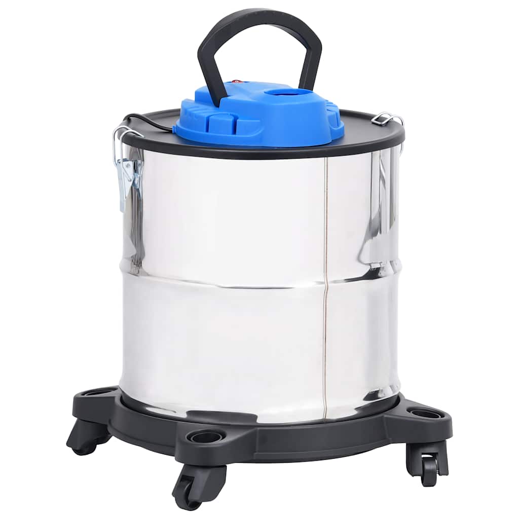 vidaXL Aspirator de cenușă filtru HEPA, 1200 W, 20 L, oțel inoxidabil vidaXL Aspirator de cenușă filtru HEPA, 1200 W, 20 L, oțel inoxidabil