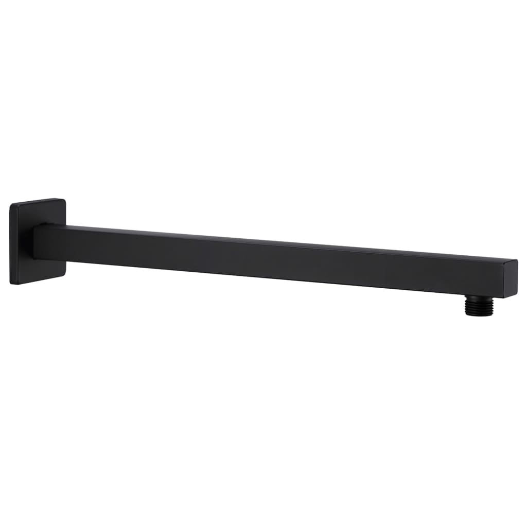 vidaXL Braț suport de duș, pătrat, negru, 40 cm, oțel inoxidabil 201 vidaXL Braț suport de duș, pătrat, negru, 40 cm, oțel inoxidabil 201