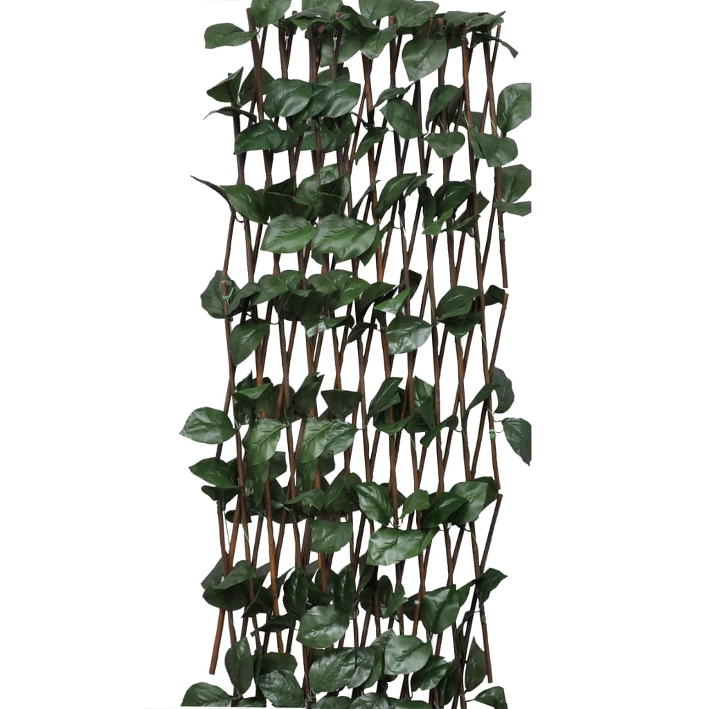 vidaXL Garduri cu zăbrele, frunze artificiale, 5 buc.,180x60cm, salcie vidaXL Garduri cu zăbrele, frunze artificiale, 5 buc.,180x60cm, salcie
