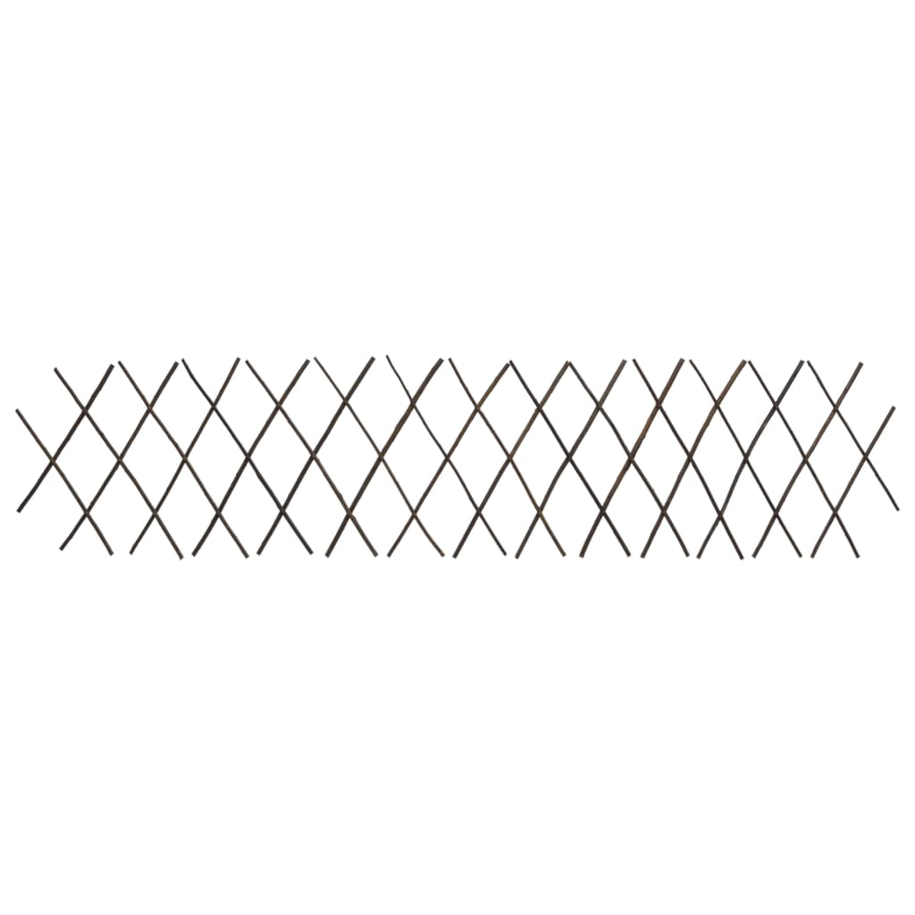 vidaXL Garduri cu zăbrele, 5 buc.,180 x 30 cm, salcie