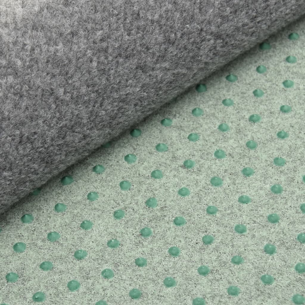 vidaXL Gazon artificial cu crampoane diam 130 cm, gri rotund vidaXL Gazon artificial cu crampoane diam 130 cm, gri rotund