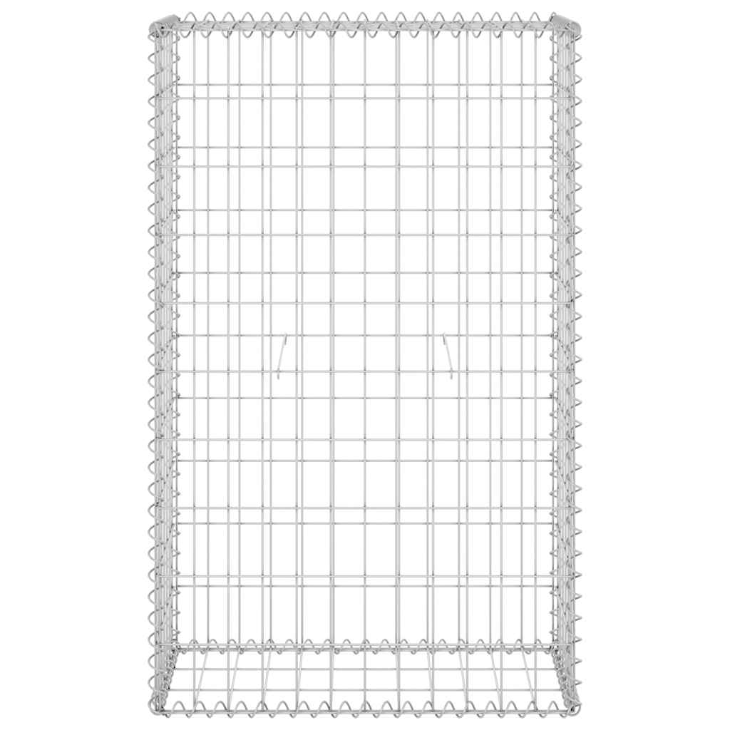 vidaXL Perete gabion cu capace, 60 x 30 x 100 cm, oțel galvanizat
