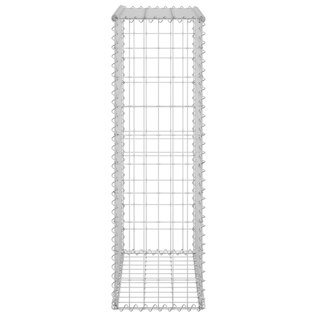 vidaXL Perete gabion cu capace, 60 x 30 x 100 cm, oțel galvanizat