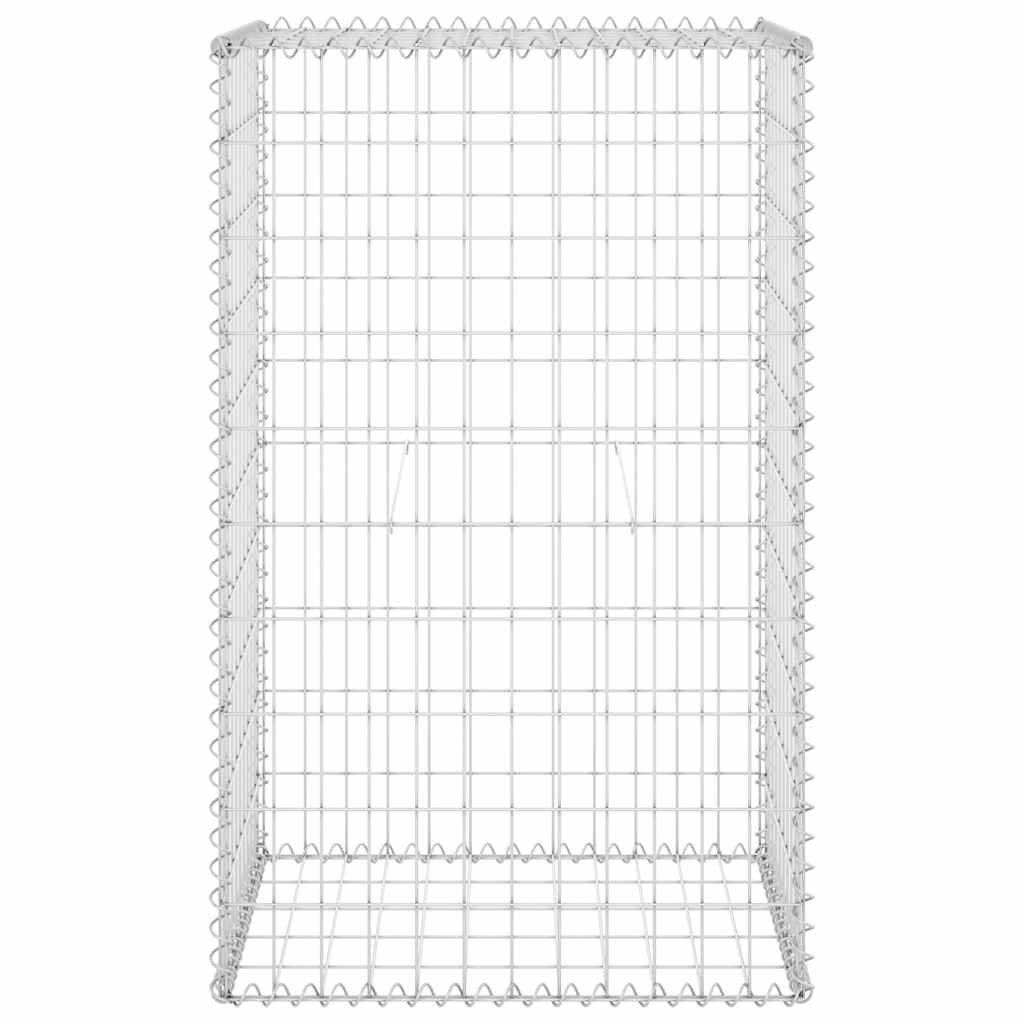 vidaXL Perete gabion cu capace, 60 x 50 x 100 cm, oțel galvanizat vidaXL Perete gabion cu capace, 60 x 50 x 100 cm, oțel galvanizat