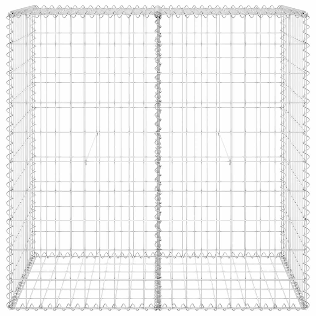 vidaXL Perete gabion cu capace, 100 x 60 x 100 cm, oțel galvanizat vidaXL Perete gabion cu capace, 100 x 60 x 100 cm, oțel galvanizat