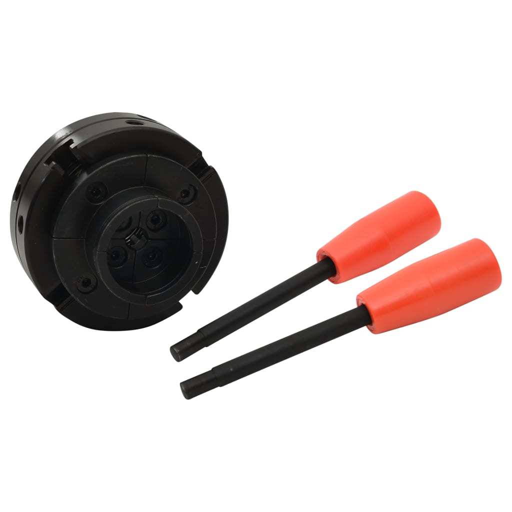 vidaXL Mandrină pentru lemn, cu 4 fălci, conexiune M33, 100 mm, oțel vidaXL Mandrină pentru lemn, cu 4 fălci, conexiune M33, 100 mm, oțel
