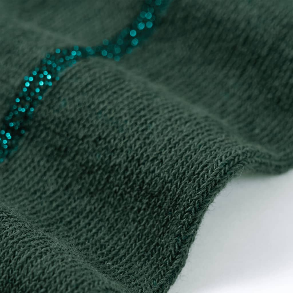 Ciorapi pentru copii, verde închis, 116