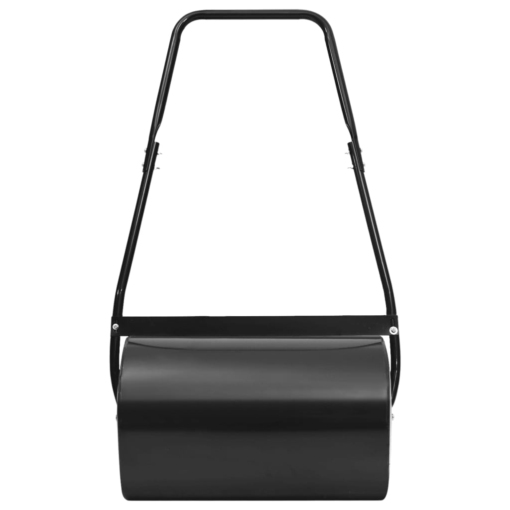 vidaXL Tăvălug de gazon, negru, 63 cm, 50 L vidaXL Tăvălug de gazon, negru, 63 cm, 50 L