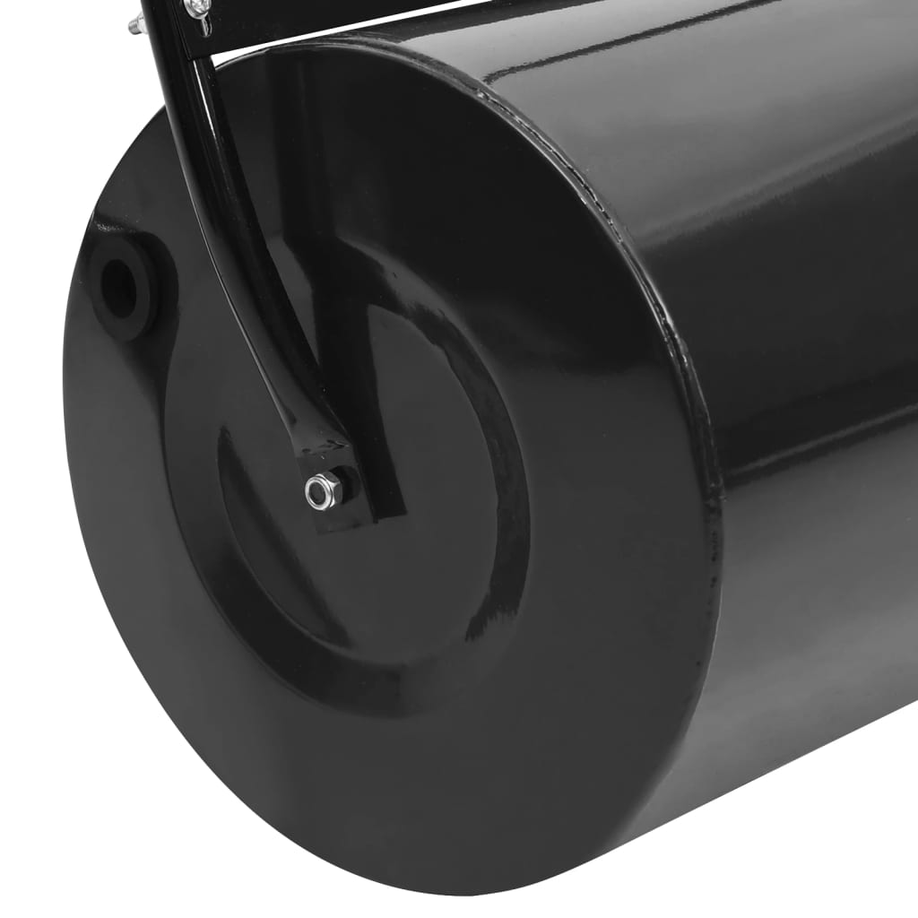 vidaXL Tăvălug de gazon, negru, 63 cm, 50 L vidaXL Tăvălug de gazon, negru, 63 cm, 50 L