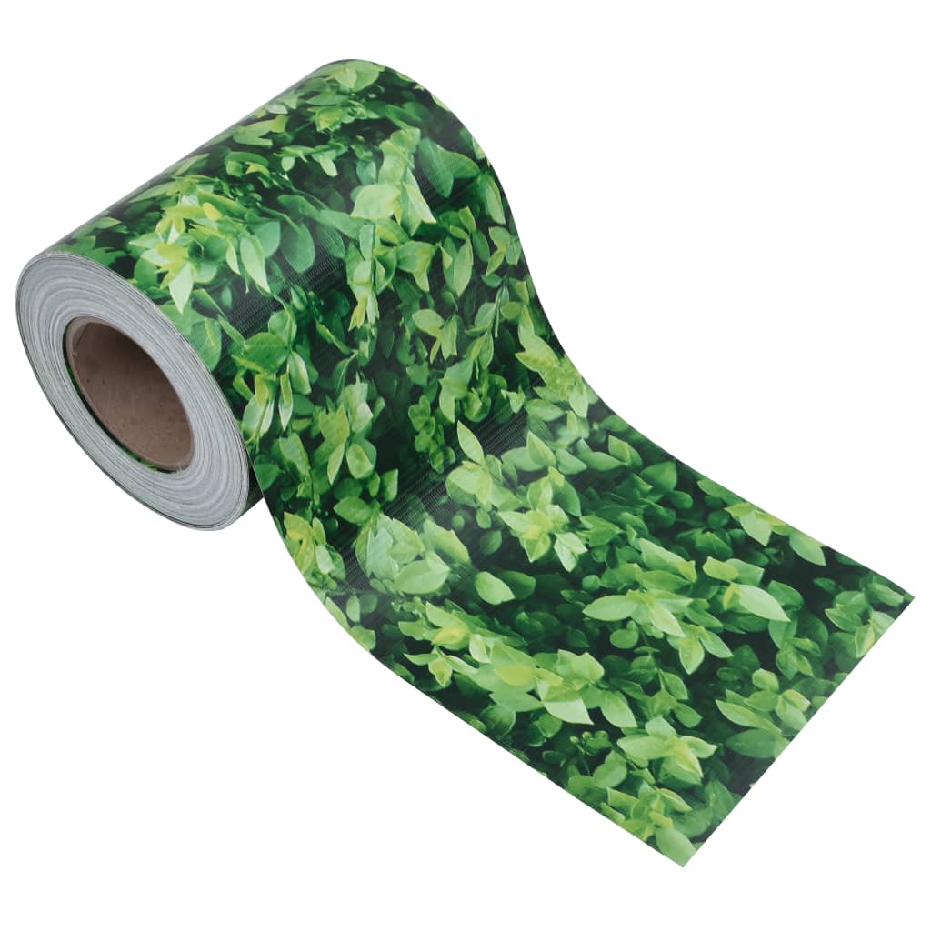 vidaXL Panou de intimitate grădină, verde, 70 x 0,19 m, PVC vidaXL Panou de intimitate grădină, verde, 70 x 0,19 m, PVC