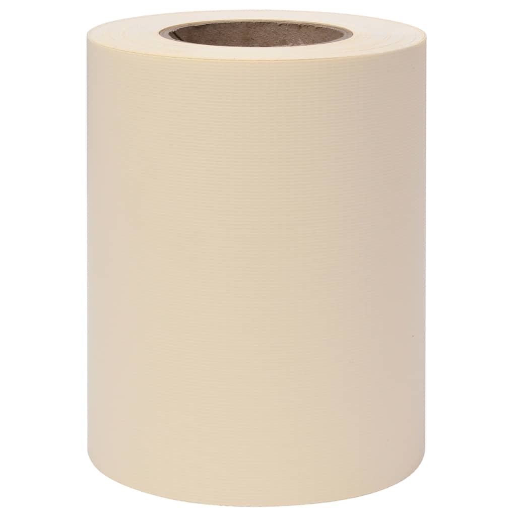 vidaXL Panou de intimitate grădină, crem, 35 x 0,19 m, PVC vidaXL Panou de intimitate grădină, crem, 35 x 0,19 m, PVC