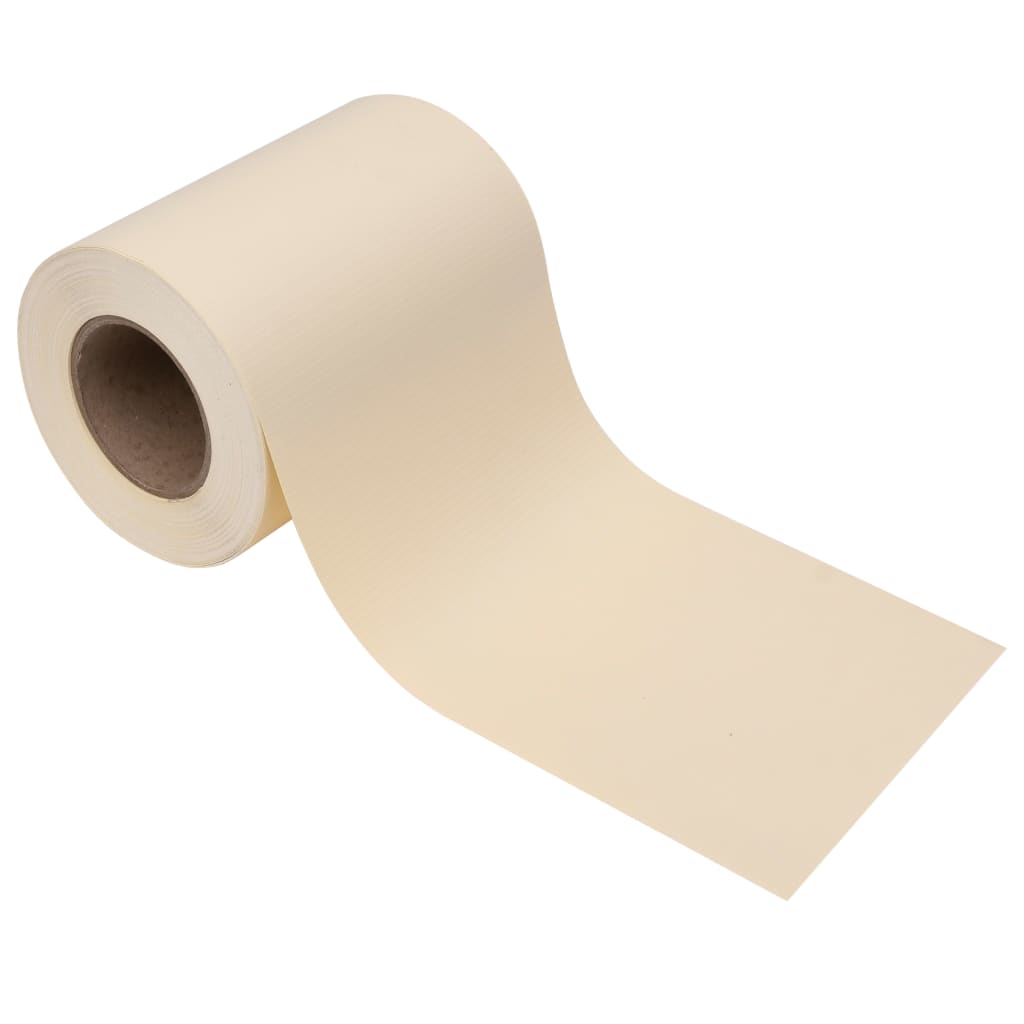 vidaXL Panou de intimitate grădină, crem, 35 x 0,19 m, PVC vidaXL Panou de intimitate grădină, crem, 35 x 0,19 m, PVC